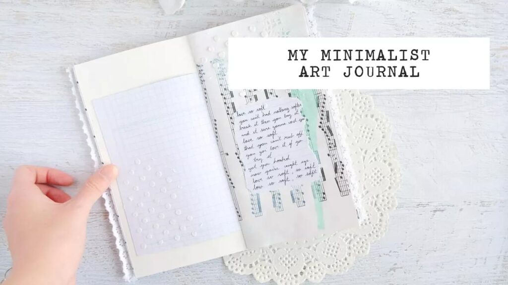 Minimalist Art Journal Tiffany Julia