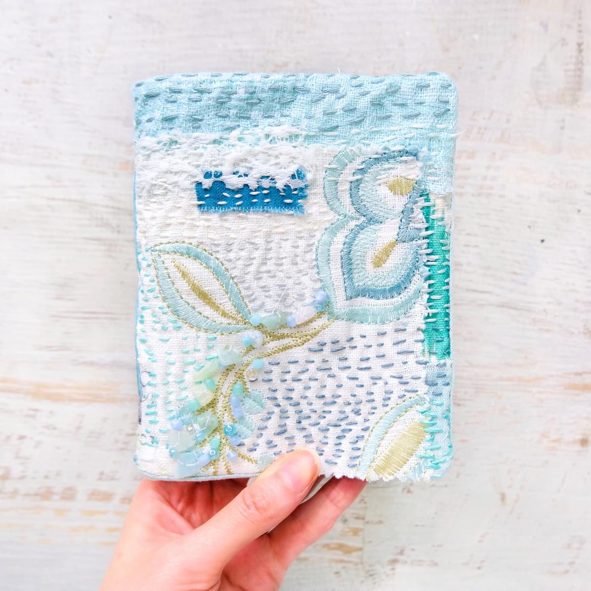 Sweep Journal Slow Stitching and Snippet Journals Tiffany Julia